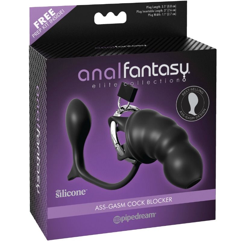 ANAL FANTASY ELITE COLLECTION ASS-GASM COCK BLOCKER