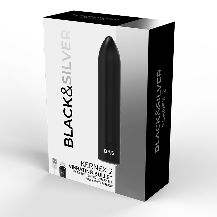 BLACKSILVER BALA VIBRADORA KERNEX 2 NEGRO